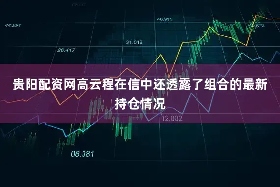 贵阳配资网高云程在信中还透露了组合的最新持仓情况