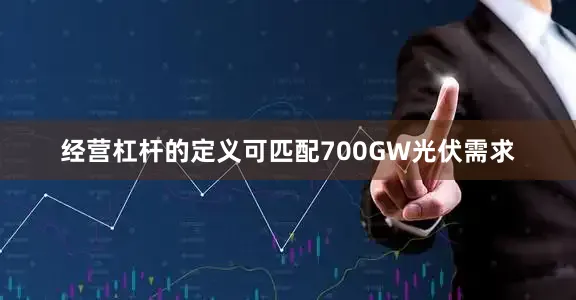 经营杠杆的定义可匹配700GW光伏需求