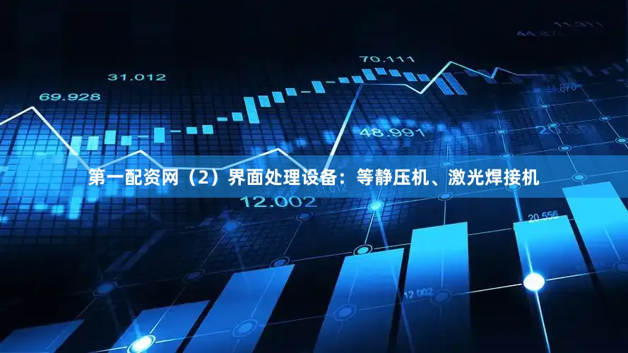 第一配资网（2）界面处理设备：等静压机、激光焊接机